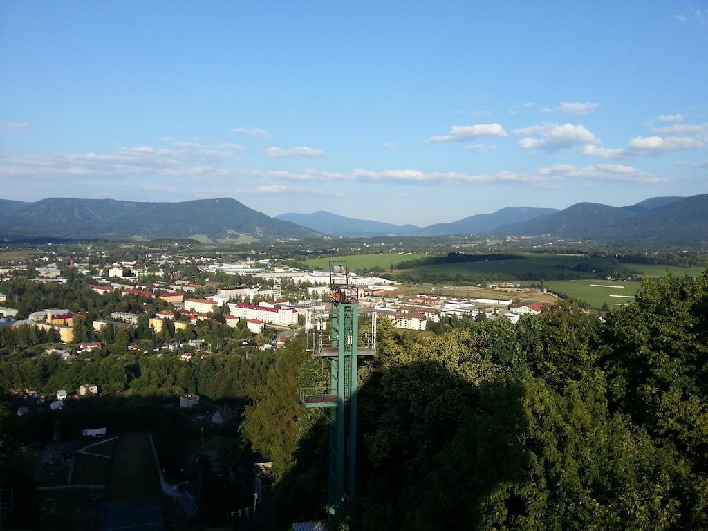 Penzion U Mustku Jiriho Rasky Trojanovice Buitenkant foto