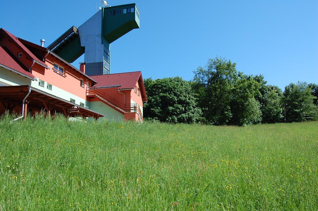 Penzion U Mustku Jiriho Rasky Trojanovice Buitenkant foto
