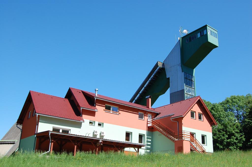 Penzion U Mustku Jiriho Rasky Trojanovice Buitenkant foto